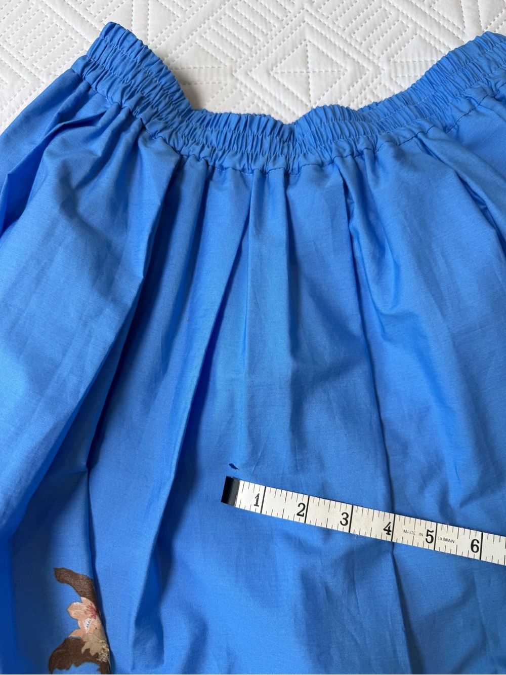 Maeve By Anthropologie Pull-On Circle Skirt In Blue Floral Size XS - Picture 6 of 12